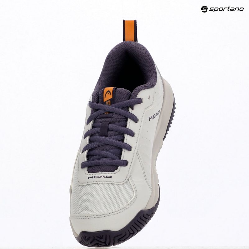 Vaikiški teniso batai HEAD Sprint Court 4.0 light grey/purple 10