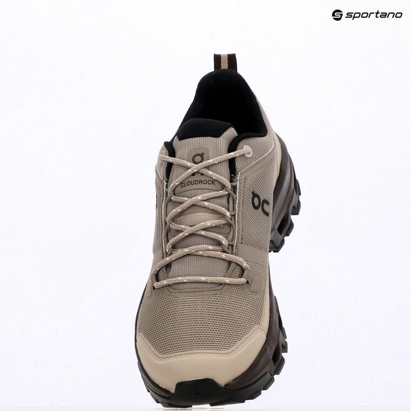 Moteriški batai On Cloudrock Low Waterproof cinder/ox 9