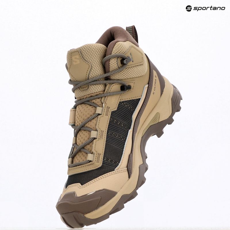 Moteriški žygio batai Salomon X Ultra 5 MID GTX iron/dsrtan/gre 10