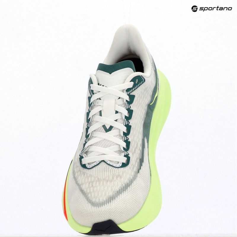 Moteriški bėgimo bateliai HOKA Mach 7 frost/neon yuzu 9