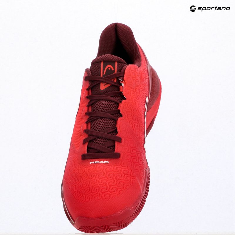 Vyriški teniso batai HEAD Revolt Pro 5.0 Clay red/dark red 10