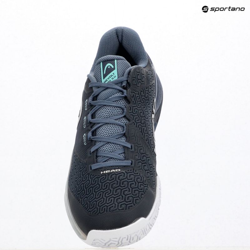 Vyriški teniso batai HEAD Revolt Pro 5.0 blueberry/teal 10