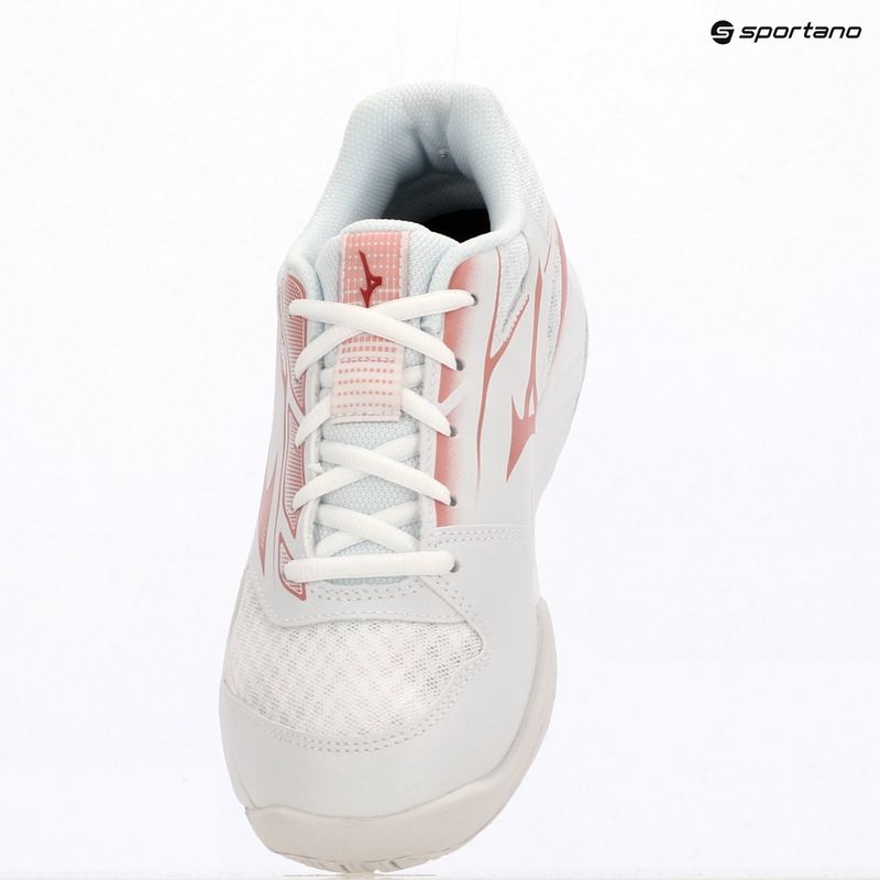 Moteriški tinklinio bateliai Mizuno Cyclone Speed 5 white/rose elegance/lava falls 4