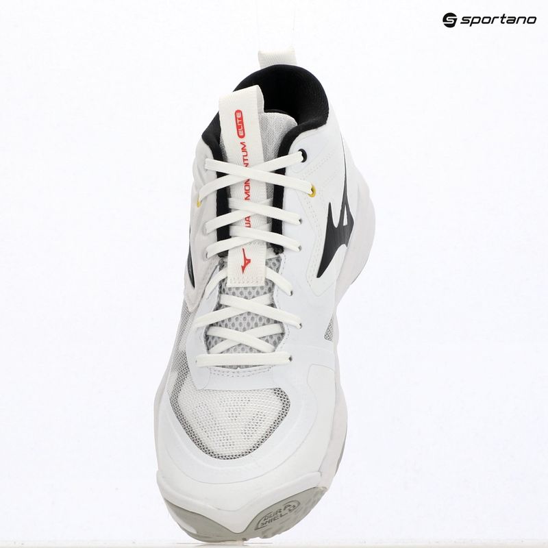 Tinklinio bateliai Mizuno Wave Momentum Elite Mid white/black/fiery red 4