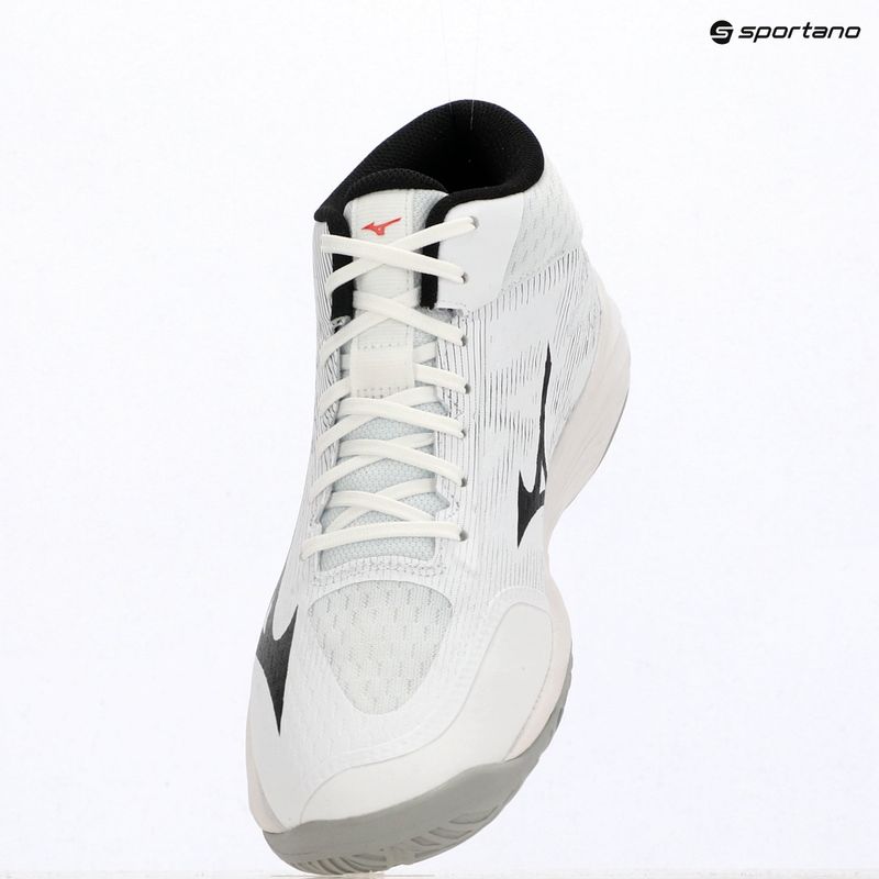 Tinklinio bateliai Mizuno Lightning Select Mid white/black/fiery red 4