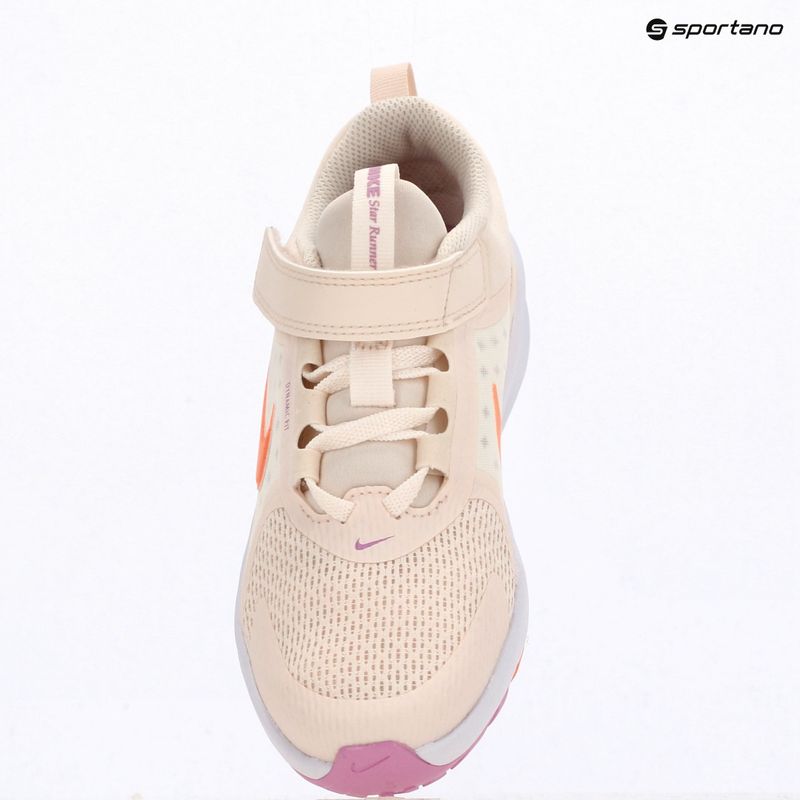 Vaikiški batai Nike Star Runner 5 chalk/sail/light magenta/orange pulse 6
