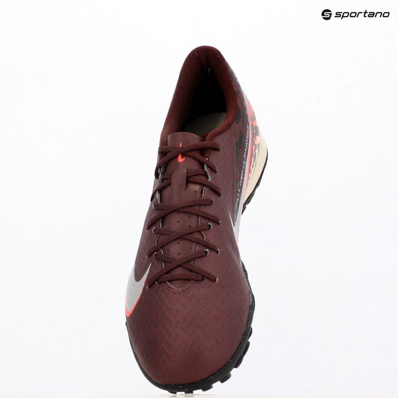Vyriški futbolo batai Nike United Mercurial Vapor 16 Academy TF burgundy crush/metallic silver 6