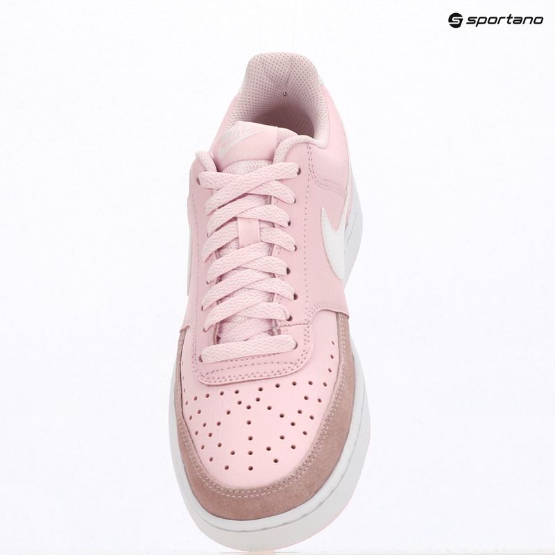 Moteriški batai Nike Court Vision Low Suede pink foam/white 6