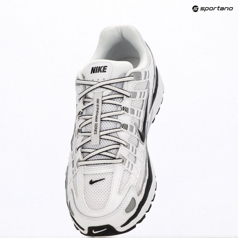 Vyriški batai Nike P-6000 white/metallic silver/black/black 6