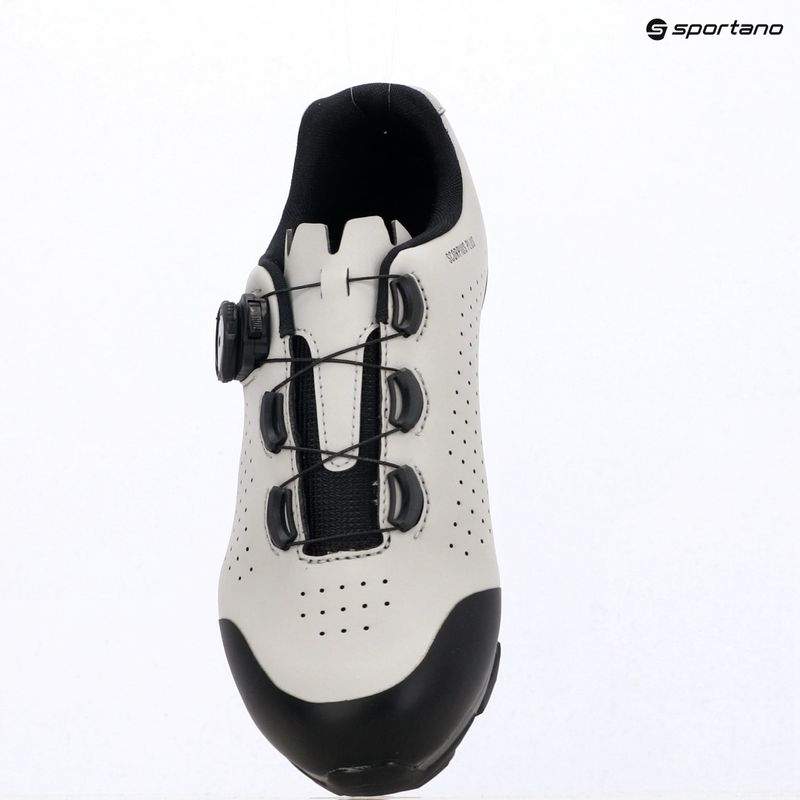 Dviračių batai MTB vyriški Northwave Scorpius Plus light grey/black 5