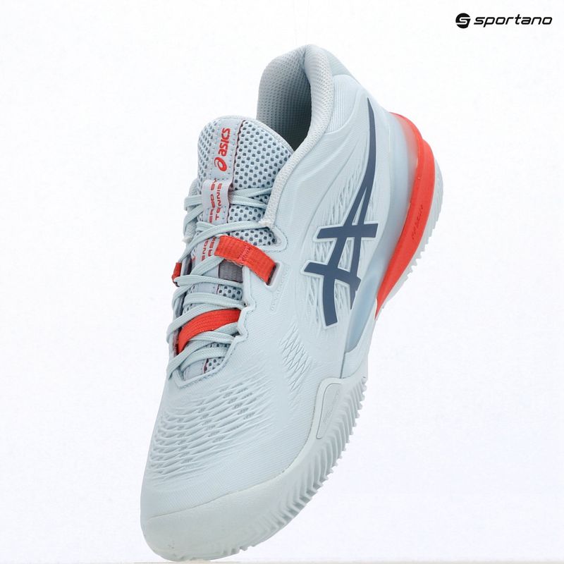 Moteriški teniso bateliai ASICS Gel-Resolution X Clay W sky/grey blue 9