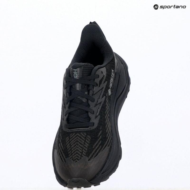 Moteriški bėgimo batai HOKA Challenger 8 GTX black/carbon black 10