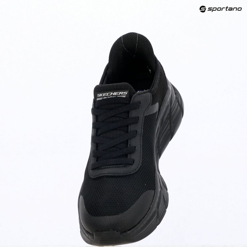 Moteriški batai SKECHERS Bobs B Flex Hi Linear Force black 9