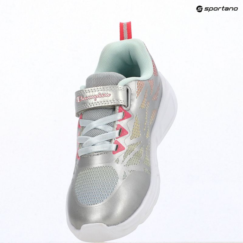 Vaikiški batai Champion Wave Tri G PS Low Cut silver/blue burgundy/imperial light blue 10