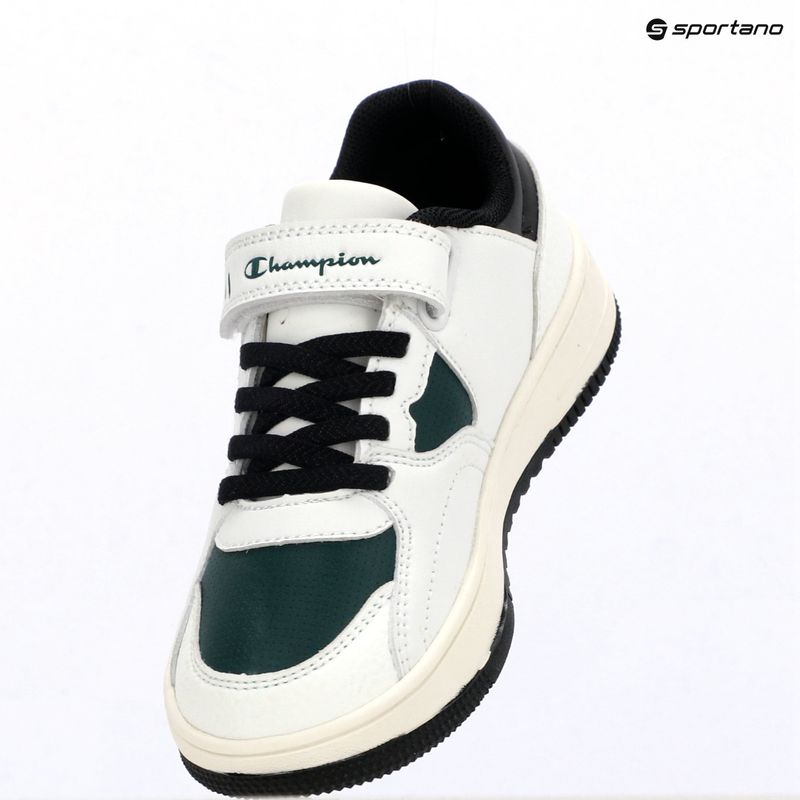 Vaikiški batai Champion RD25 Low B PS Low Cut white/highlighter greenblack 9