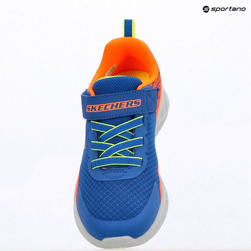Vaikiški batai SKECHERS Microspec II Zovrix blue 11