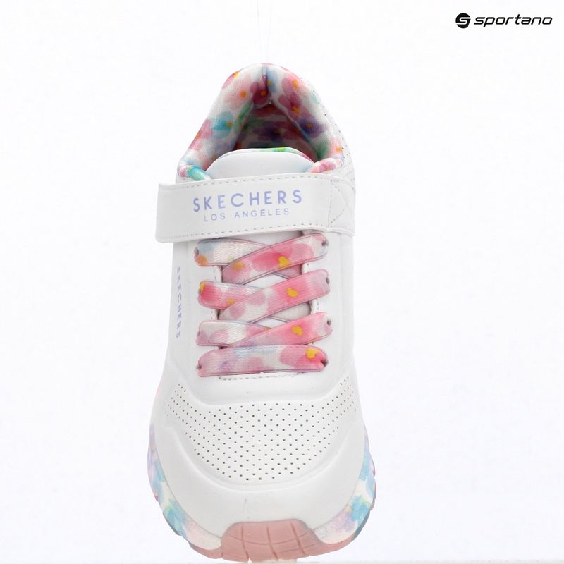 Vaikiški batai SKECHERS Uno Gen1 Fresh Blooms white 11