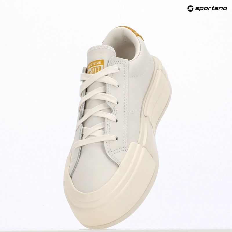 Moteriški sportbačiai Converse Chuck Taylor All Star Cruise Leather vintage white/yellow 9