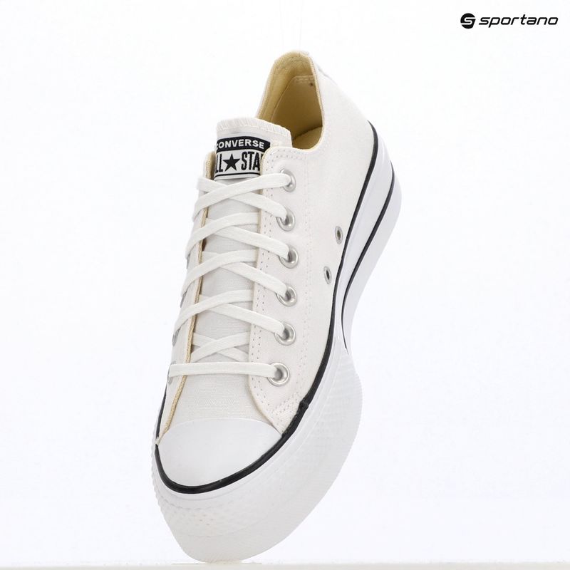 Moteriški sportbačiai Converse Chuck Taylor All Star Lift Low optical white 9