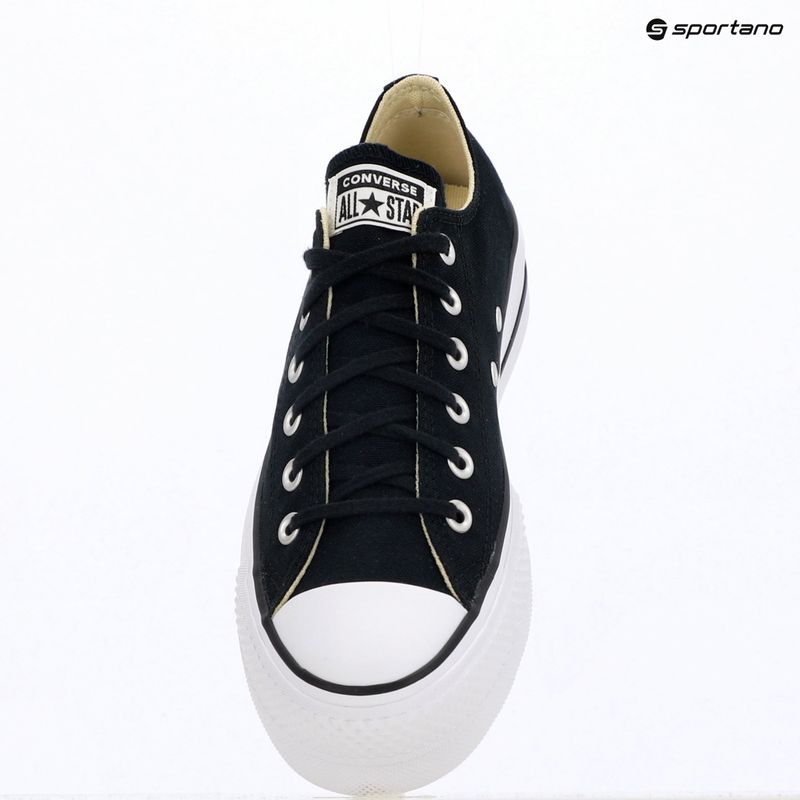 Moteriški sportbačiai Converse Chuck Taylor All Star Lift Low black 9