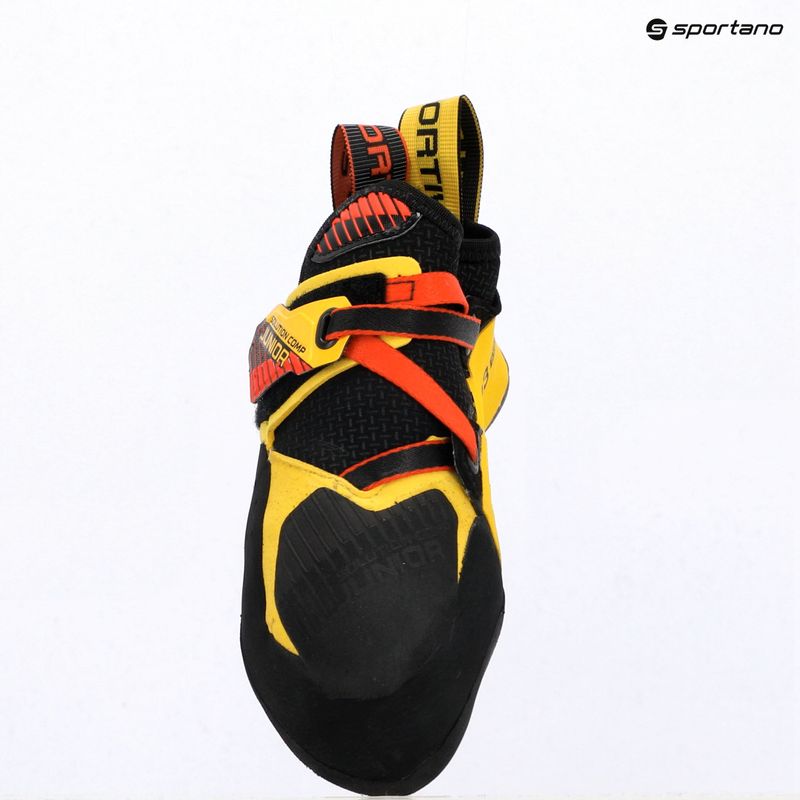 Vaikiški laipiojimo batai La Sportiva Solution Comp yellow/black 8