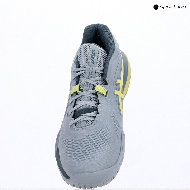 Vyriški teniso bateliai ASICS Gel-Resolution X grey blue/pistachio 16