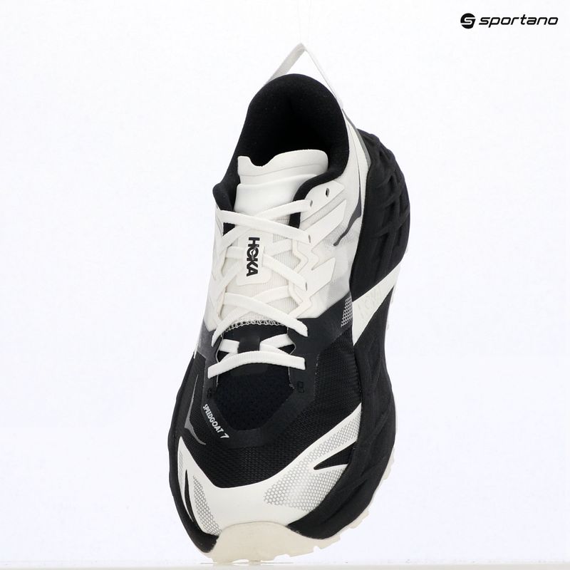 Vyriški bėgimo batai HOKA Speedgoat 7 Wide juoda/balta 17