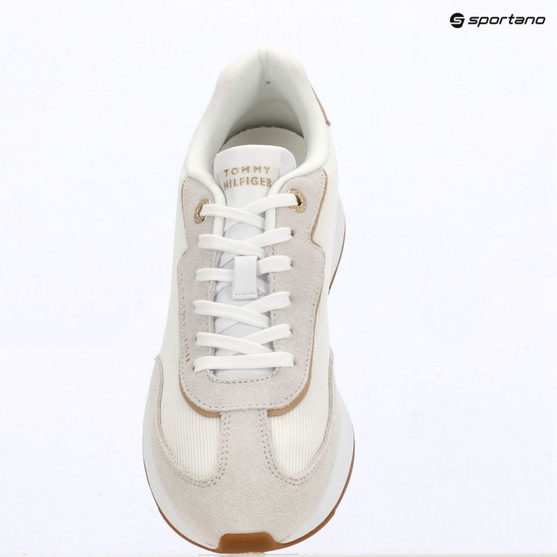Moteriški batai Tommy Hilfiger Retro Runner Mix ecru/trench 9