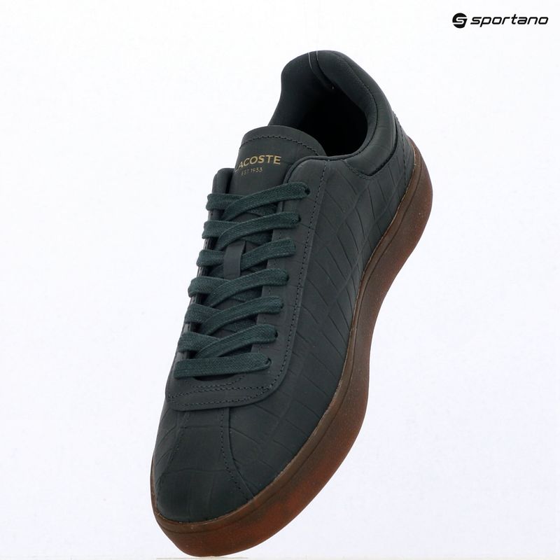 Vyriški batai Lacoste Baseshot dark green/gum 9