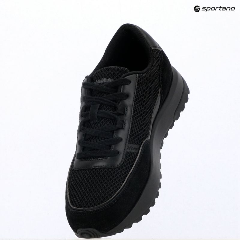 Vyriški batai Calvin Klein HM0HM02215 City Runner Laceup Nylon Recycled Suede triple black 9