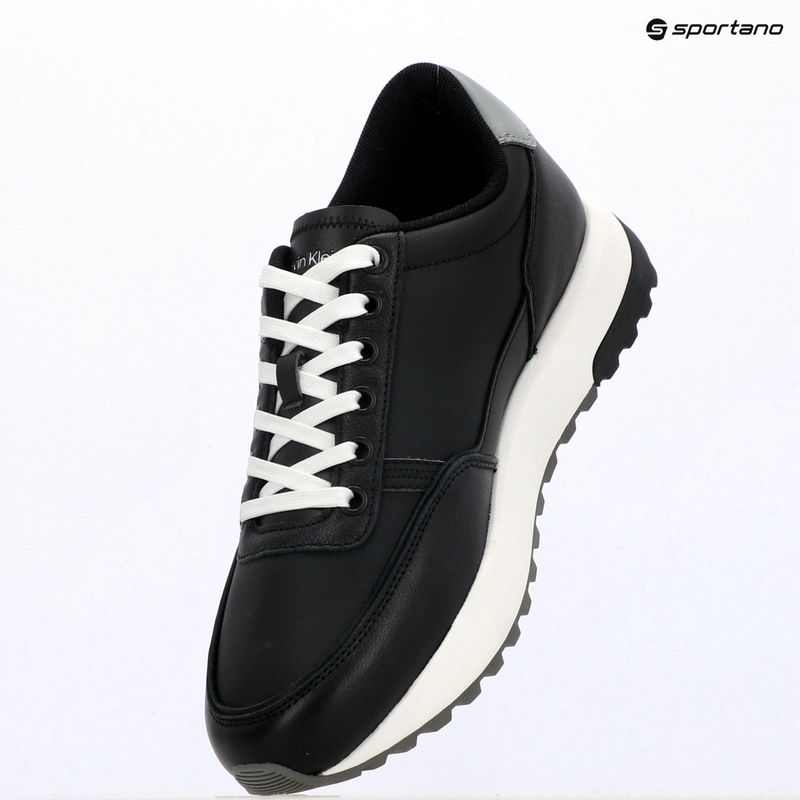 Vyriški batai Calvin Klein HM0HM02214 City Runner Laceup Leather Mix black/granite road 9