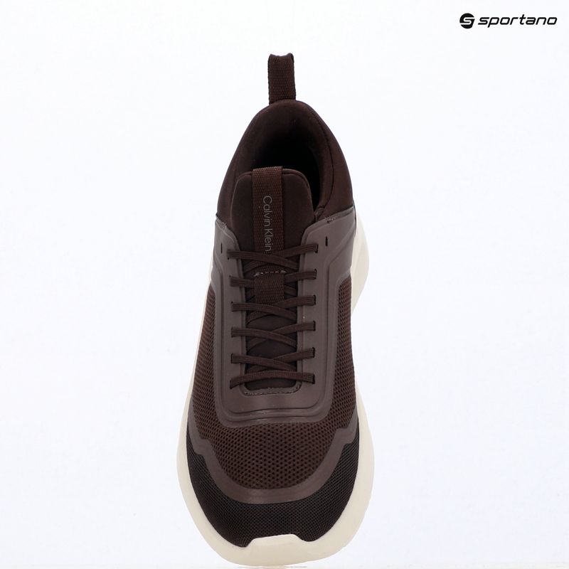 Vyriški batai Calvin Klein HM0HM02164 Light Eva Run Lace Sock bordeaux 9