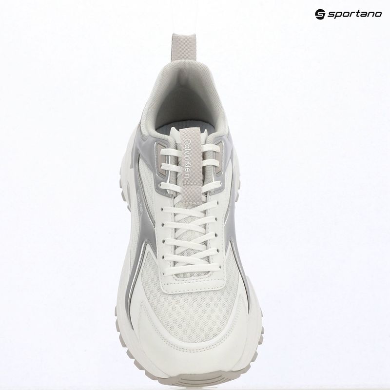 Vyriški batai Calvin Klein HM0HM02341 Hike Runner Stripe Met Mix bright white/silver/light grey 9