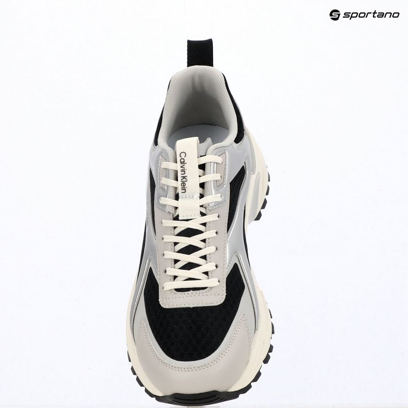 Vyriški batai Calvin Klein HM0HM02341 Hike Runner Stripe Met Mix black/silver/light grey 9