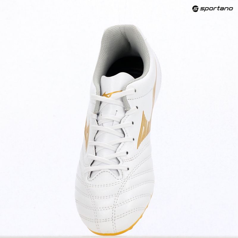 Vaikiški futbolo bateliai Mizuno Monarcida Neo III Select AG white/mp gold 11