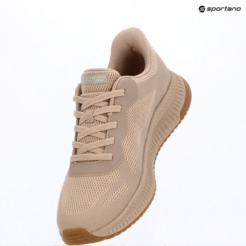 Moteriški batai SKECHERS Bobs Squad 4 Staple Look beige 11