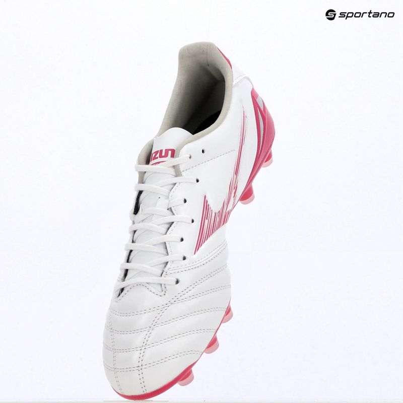 Futbolo bateliai Mizuno Morelia Neo IV Pro FG white/fuchsia purple/fuchsia purple 12