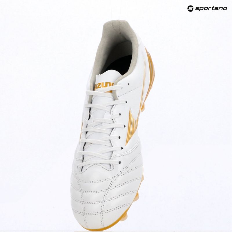 Futbolo bateliai Mizuno Morelia Neo IV Pro FG white/mp gold/cool gray 3c 12