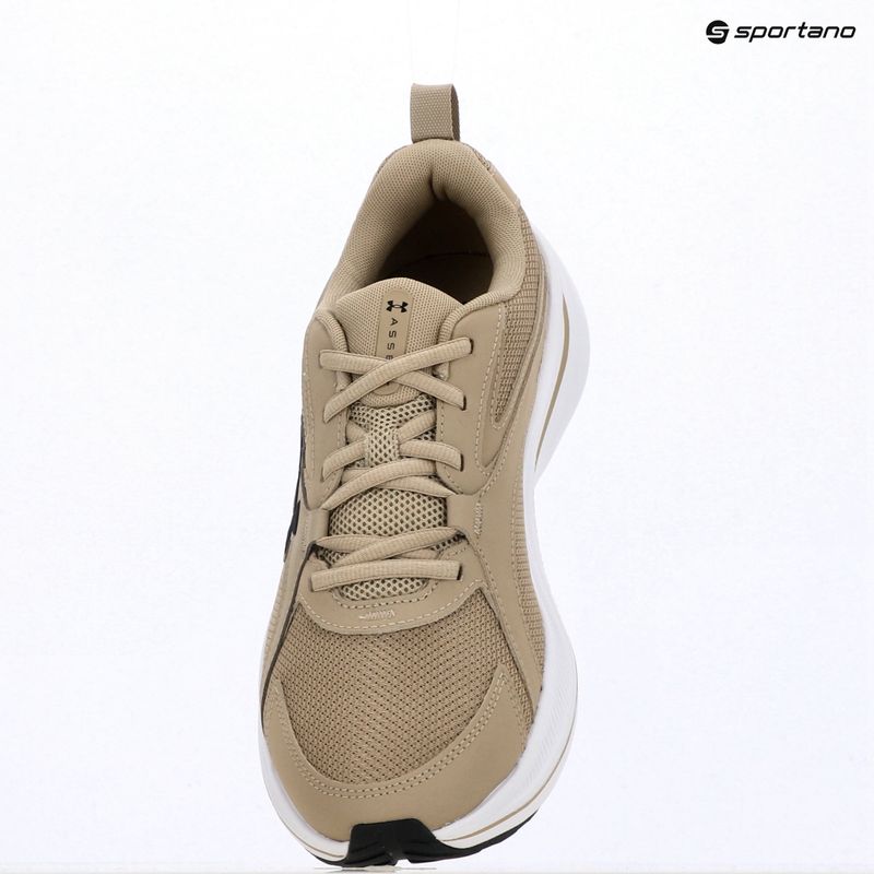 Vyriški bėgimo bateliai Under Armour Assert 11 city khaki/summit white/summit white 9