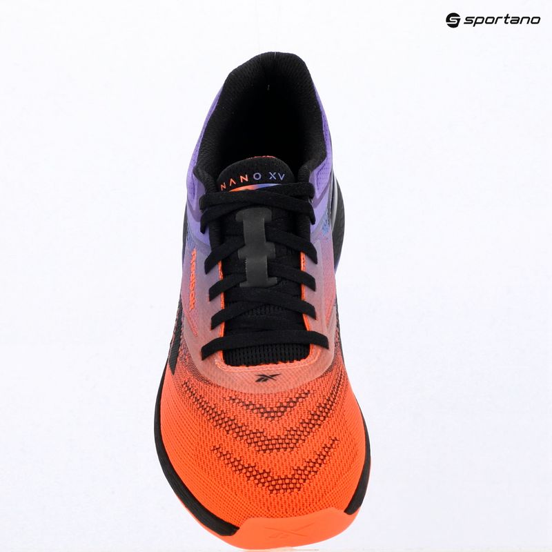 Treniruočių batai Reebok Nano X5 ftw white/flash orange/royal purple 9