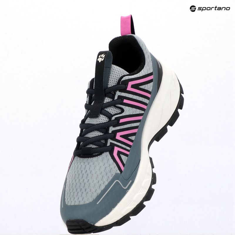 Moteriški turistiniai batai Jack Wolfskin Wild Hike Low ash 15