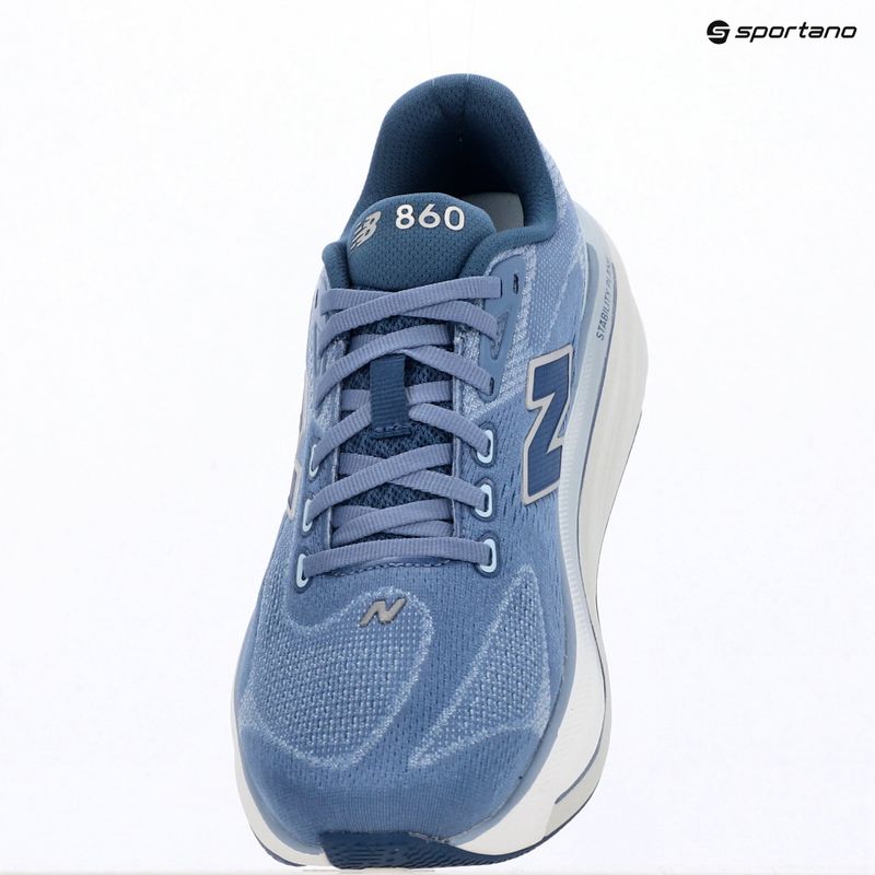 Moteriški bėgimo batai New Balance Fresh Foam 860's V15 fairweather blue/silver metallic 15