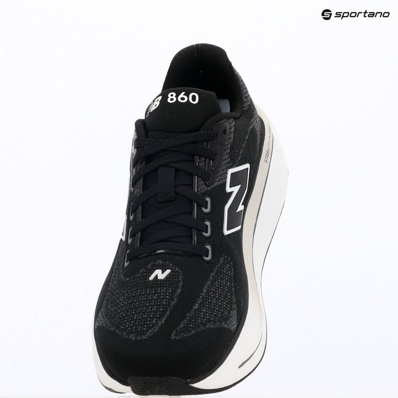 Moteriški bėgimo batai New Balance Fresh Foam 860's V15 black/ 103 white 17