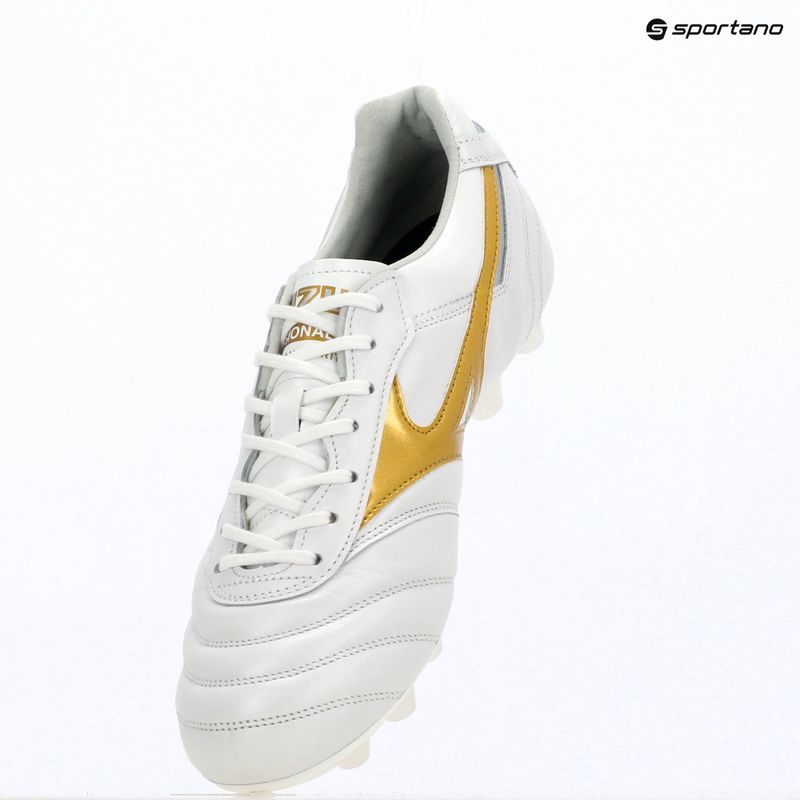 Futbolo bateliai Mizuno Morelia II Japan FG white/football gold/galaxy silver 12