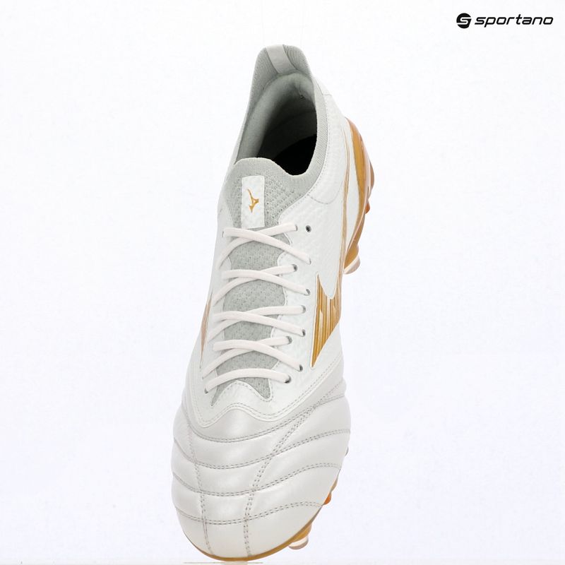 Futbolo bateliai Mizuno Morelia Neo IV Beta Elite Mix White/MP Gold/Cool Gray 3C 12