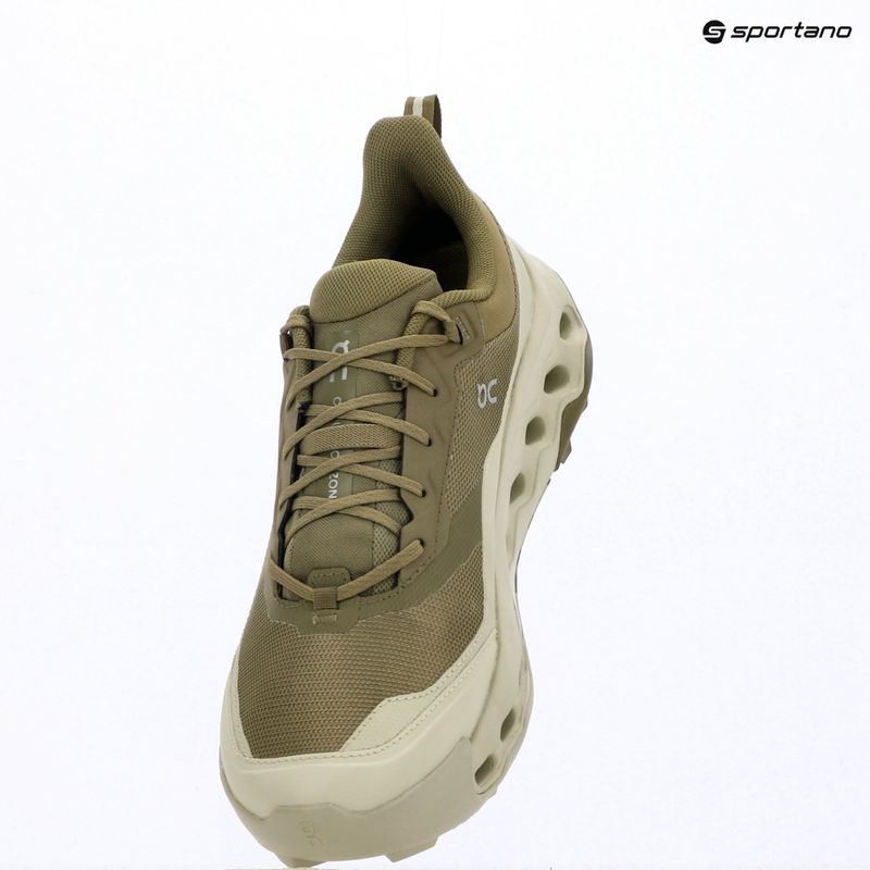 Vyriški žygio batai On Running Cloudhorizon 2 Waterproof olive/chalk 15