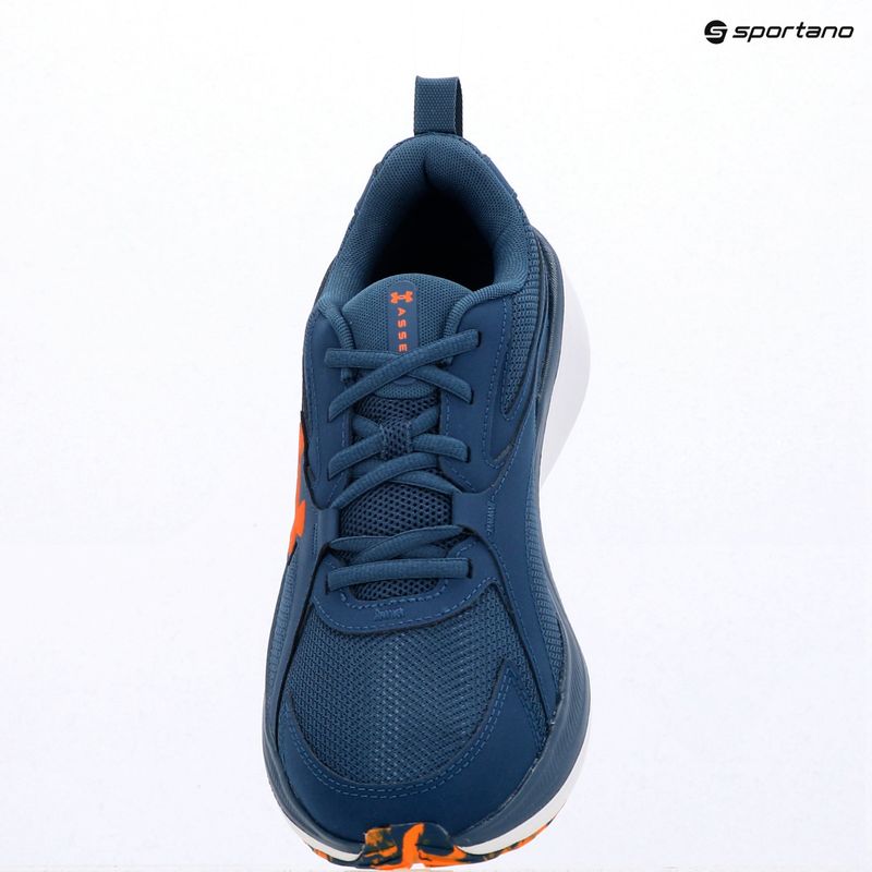Vyriški bėgimo batai Under Armour Assert 11 wham blue/hyper green/white 10