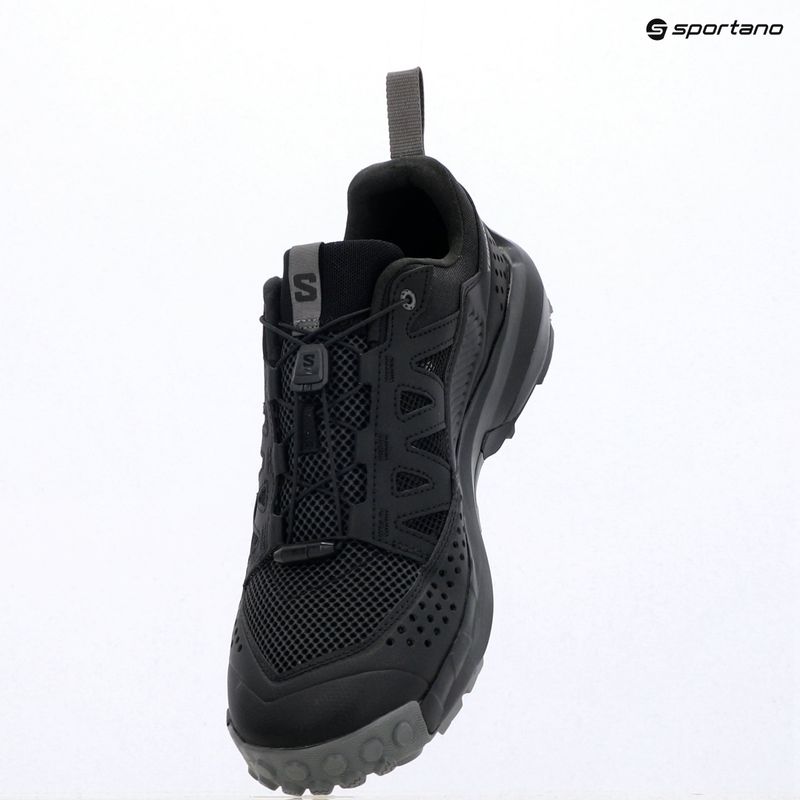 Vyriški turistiniai batai Salomon Techamphibian 5 black/black/castlerock 10