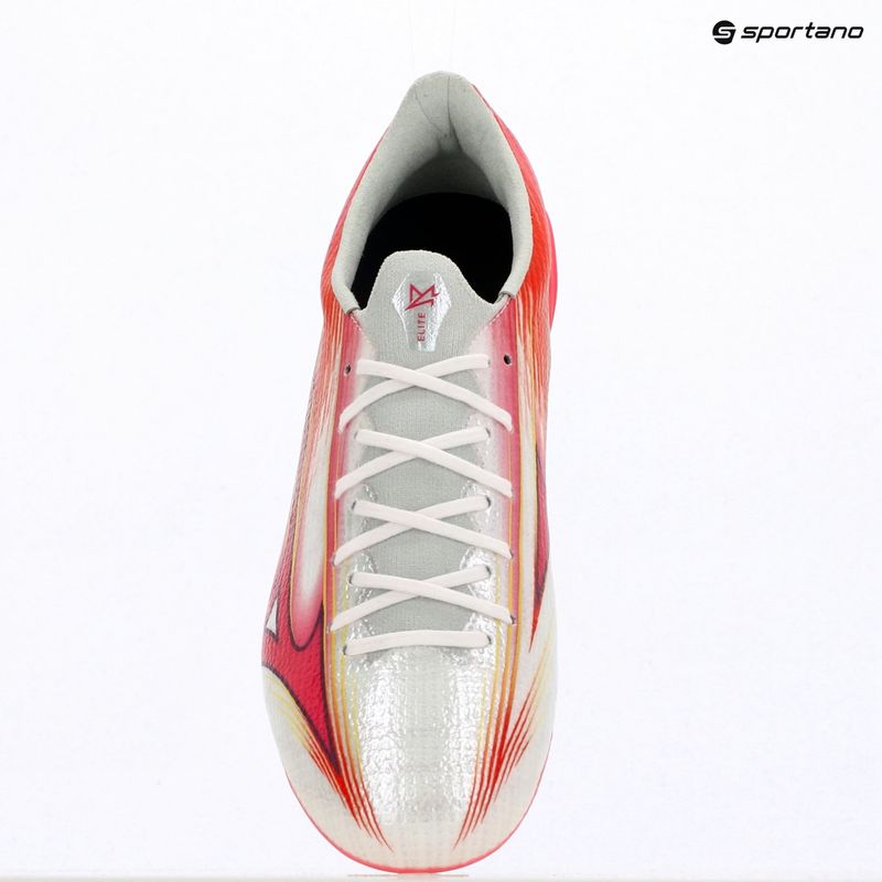 Futbolo batai Mizuno Alfa III Elite AG white/fuchsia purple 12