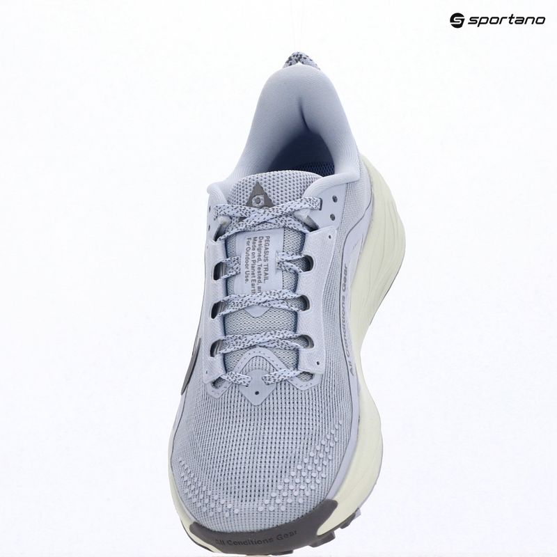 Moteriški bėgimo batai Nike ACG Pegasus Trail ghost/mineral slate/cement grey 14
